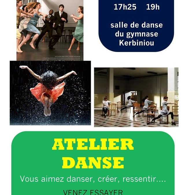 Un atelier DANSE au lycée Galilée inspiré de PINA BAUSH