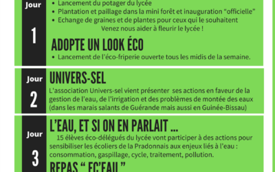 ECO SEMAINE DU 2 AU 5 AVRIL 2024