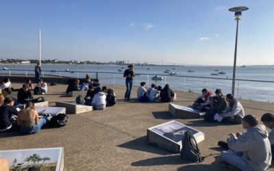 Les élèves de 1ère 3 visitent l’exposition « Migrations » à Saint-Nazaire